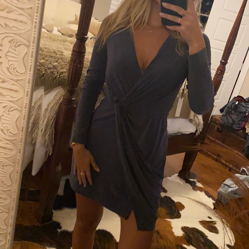 Barbato slate dress